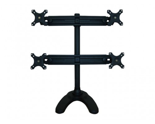 NEOMOUNTS BY NEWSTAR FPMA-D700DD4 10-30inch Flat Screen Desk Mount stand&sol;grommet