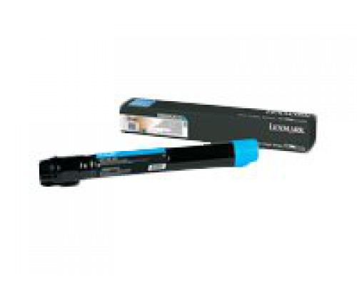 LEXMARK X950&comma; X952&comma; X954 tonercartridge cyaan extra high capacity 22&period;000 pagina s 1-pack