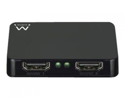 EWENT 4K 30Hz active HDMI Splitter 1 to 2 USB powered