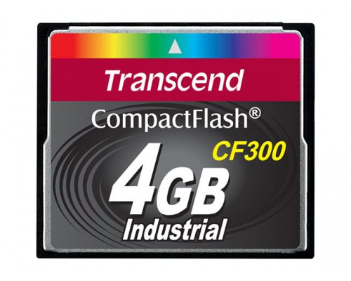 TRANSCEND Flash Compact Flash  300x    4GB - DMA-Modus PCMCIA Removable / IDE FD-Modus Auto-Detect CFC
