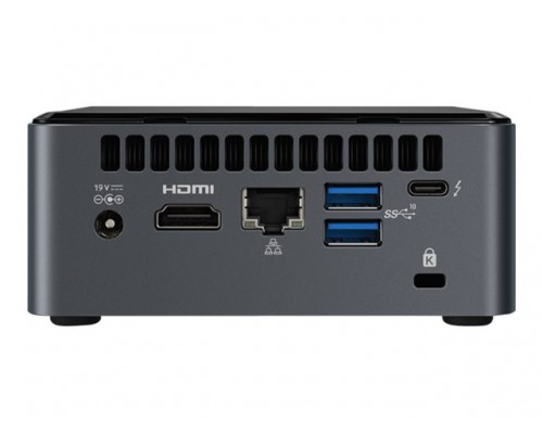 INTEL NUC Barebone BXNUC10I5FNHN2 Core i5-10210U 2x DDR4 SO-Dimm max&period; 64GB 1x M&period;2 22x42&sol;80 EU Cord