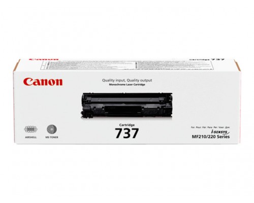 CANON CRG-737 tonercartridge zwart standard capacity 2&period;100 pagina s 1-pack