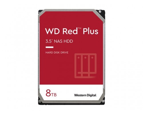 WD Red Plus 8TB SATA 6Gb&sol;s 3&period;5inch 256MB cache 7200Rpm Internal HDD Bulk