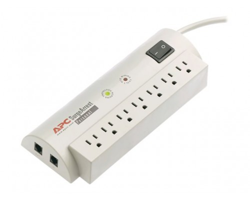 APC Personal SurgeArrest 7 Outlet with Phone Protection 120V