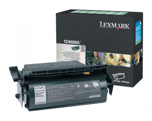 LEXMARK T62X tonercartridge zwart high capacity 30&period;000 pagina s 1-pack return program