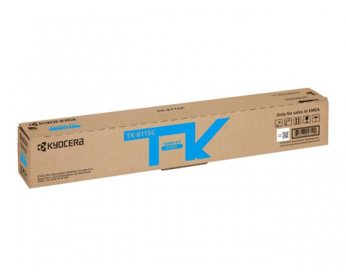 KYOCERA TK-8115C Toner cyan for 6&period;000 pages ISO&sol;IEC 19752