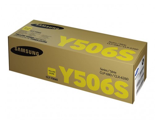 SAMSUNG CLT-Y506S&sol;ELS Yellow Toner Cartri
