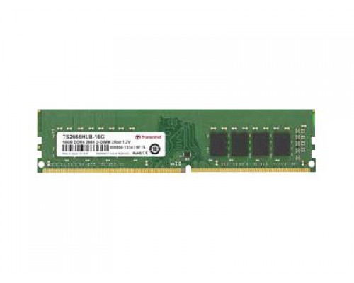 TRANSCEND 8GB DDR4 3200 U-DIMM 1Rx16 1Gx16 CL22 1&period;2V