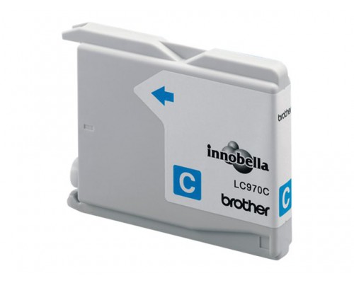 BROTHER LC-970 inktcartridge cyaan standard capacity 300 pagina s 1-pack blister zonder alarm