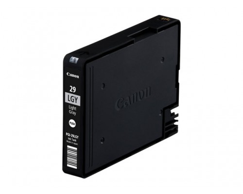 CANON PGI-29 LGY inktcartridge lichtgrijs standard capacity 1&period;320 paginas 1-pack