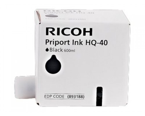 RICOH HQ40 inktcartridge zwart standard capacity &lpar;5 PCS&rpar;