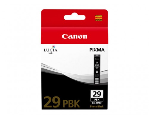 CANON PGI-29 PBK inktcartridge foto zwart standard capacity 1&period;300 fotos 1-pack