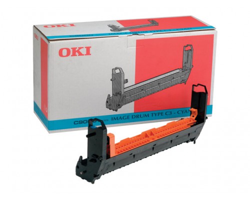 OKI C9200&comma; C9200n&comma; C9200dn&comma; C9400 drum cyan standard capacity 39&period;000 pages 1-pack