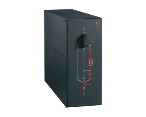 APC ServiceBypassPanel SU RT7500 10000VA Black 4U Rack&sol;Tower Convertible