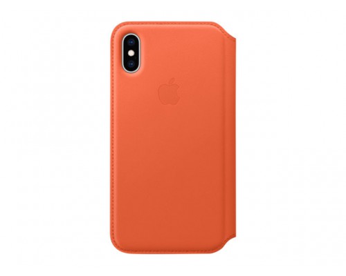 APPLE iPhone XS Leather Folio Sunset