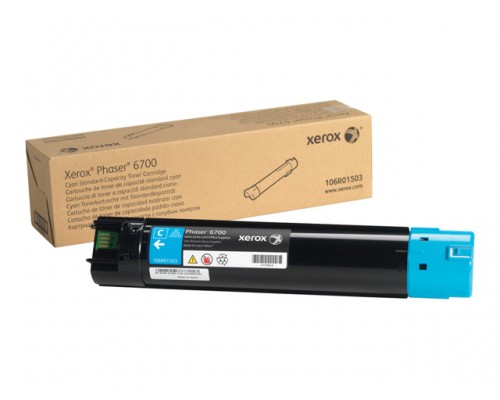 XEROX Phaser 6700 tonercartridge cyaan standard capacity 1-pack