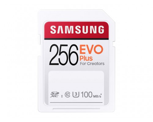 SAMSUNG EVO Plus 256GB Full SD card 100MB&sol;s
