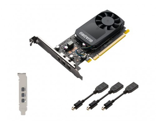 PNY Quadro P400 PCI-Express 3&period;0 x16 LP 2GB GDDR5 64bit 3x Mini DP 1&period;5