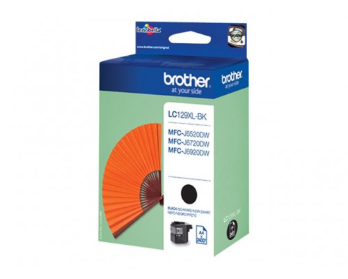 BROTHER LC-129XL BK inktcartridge zwart extra high capacity 2&period;400 pagina s