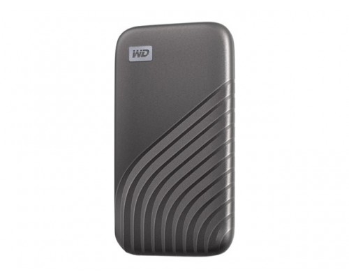 WD My Passport SSD 2TB Space Gray Cross Compatible USB 3&period;2 Gen-2 and USB-C 1050MB&sol;s Read 1000MB&sol;s Write PC & Mac Compatiable