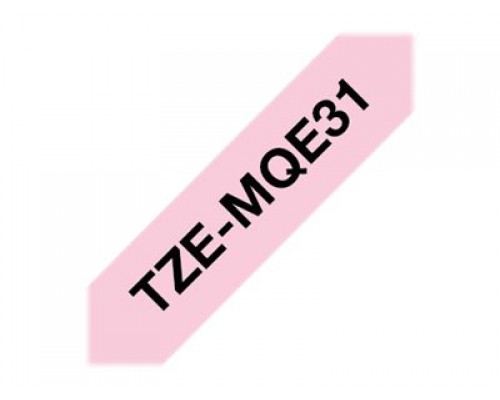 BROTHER tape black&sol;pastel light pink 12mm&sol;4M