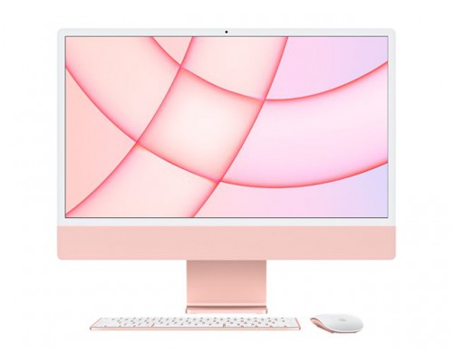 APPLE 24i iMac Pink M1 chip with 8c CPU and 8c GPU 16GB 2TB SSD NL/Qwerty MagMouse+MagTrackpad GB Eth. 4.5K