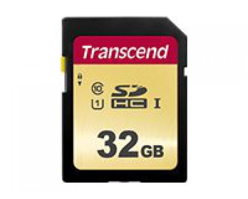 TRANSCEND 32GB UHS-I U1 SD Card MLC