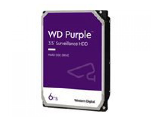 WD Purple 6TB SATA 6Gb&sol;s CE HDD 3&period;5inch internal 5640Rpm 128MB Cache Bulk