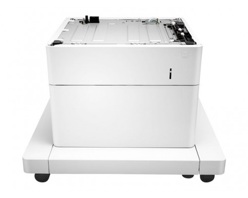 HP LaserJet 1x550 paper tray with stand and rack