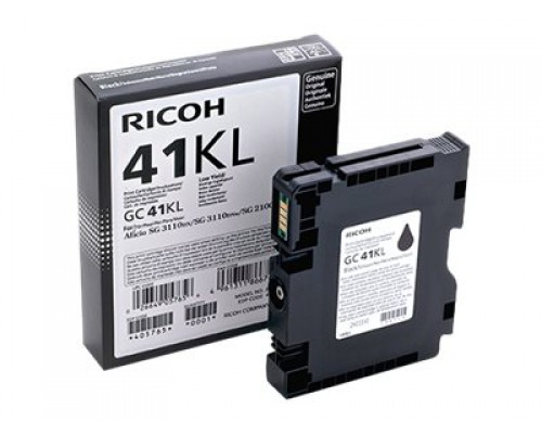 RICOH GC-41K gel cartridge zwart high capacity 2&period;400 pagina s 1-pack