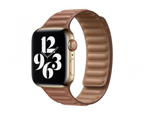 APPLE 40mm Saddle Brown Leather Link S