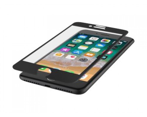 BELKIN iphone 6/6s/7 tempered e2e black overlay
