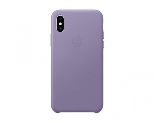 APPLE iPhone XS Leather Case Lilac