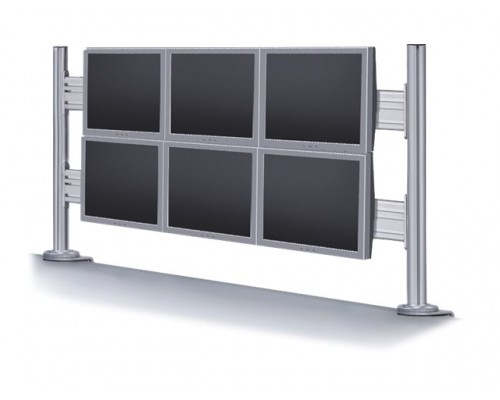 NEOMOUNTS BY NEWSTAR FPMA-DTB200 10-24inch Flat Screen Desk Toolbar for 6 screens 70 x 130 cm