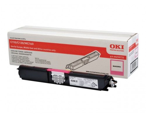 OKI C110&comma; C130 tonercartridge magenta high capacity 2&period;500 pagina s 1-pack