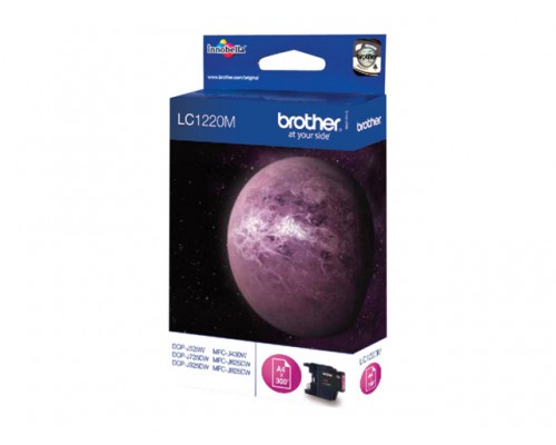 BROTHER LC-1220 inktcartridge magenta standard capacity 300 pagina s 1-pack