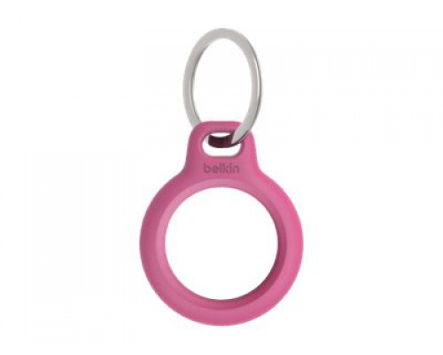 BELKIN AirTag Holder with Keyring - Pink