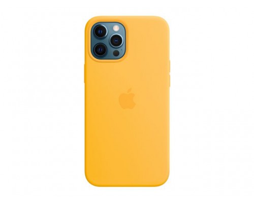 APPLE iPhone 12 Pro Max Silicone Case with MagSafe - Sunflower