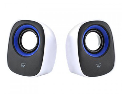 EWENT EW3513 Speaker set 2.0 USB powered Black/White
