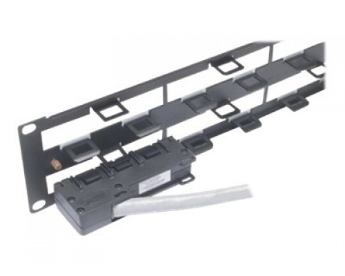 APC Data Distribution Cable 2U Panel Holds 8 each Data Distribution Cables for a Total of 48 Ports