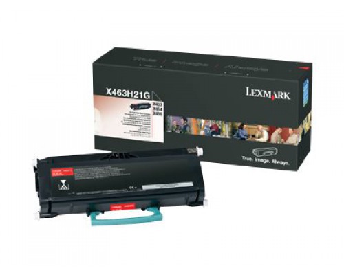 LEXMARK X463&comma; X464&comma; X466 tonercartridge zwart high capacity 9&period;000 pagina s 1-pack