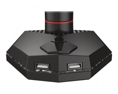 IIYAMA DSG3001C-R1 Gaming desk mount for single monitor with height adjustable VESA 75x75 or 100x100mm USB ports