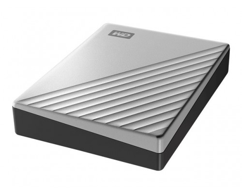 WD My Passport Ultra Mac 5TB Silver USB-C&sol;USB3&period;0 HDD 2&period;5inch Metal finish RTL portable extern