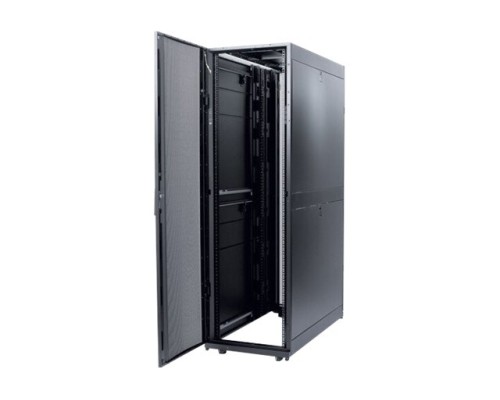 APC NetShelter SX 42U 600mm 1200mm Enclosure with Roof and Sides Black with HP Special Packaging&comma; White