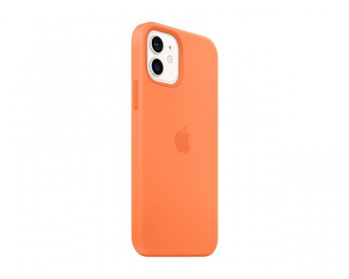 APPLE iPhone 12&sol;12 Pro Silicone Case with MagSafe - Kumquat