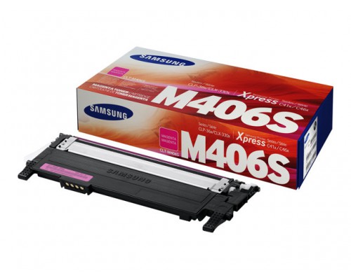 SAMSUNG CLT-M406S&sol;ELS Magenta Toner Crtg