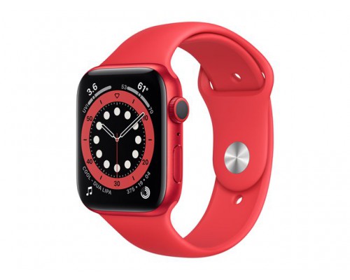 APPLE Watch Series 6 GPS 44mm PRODUCTRED Aluminium Case with PRODUCTRED Sport Band Regular