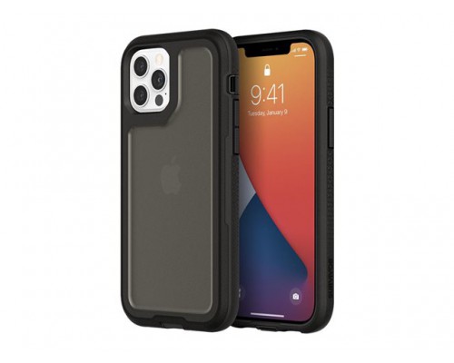 GRIFFIN Survivor Extreme for iPhone 12&sol;12 Pro - Asphalt Black&sol;Black