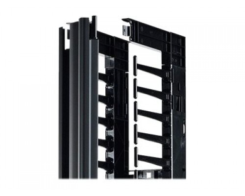 APC Valueline Vertical Cable Manager for 2 & 4 Post Racks - 84H X 6W - Single-Sided with Door