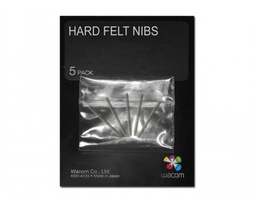 WACOM HARD FELT NIBS 5 PACK FOR I4